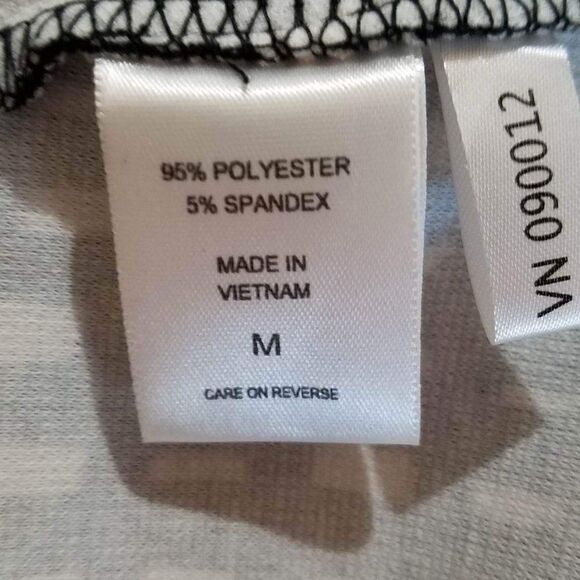 New York Company Black/White Print Fit & Flair Dress Size Medium - Picture 4 of 9